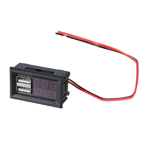 lanema Voltmeter Voltage Tester Monitors for DC12V Car Motorcycles Mini Voltage Meter
