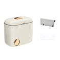 thumbnail image 1 of lanema Wall Mounted Hanging Trash Bin Kitchen Trash Can Cabinet Door Bathroom Trash Can, 1 of 13