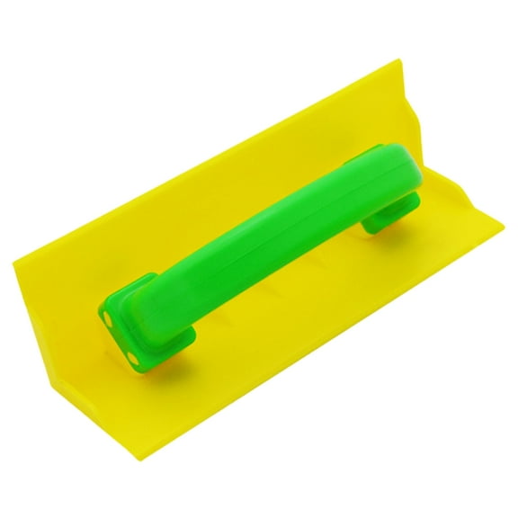 lanema Wall Polishing Tool Polisher ABS Hand Sander Corner Trowel with Handle Drywall Corner Tool for Wall