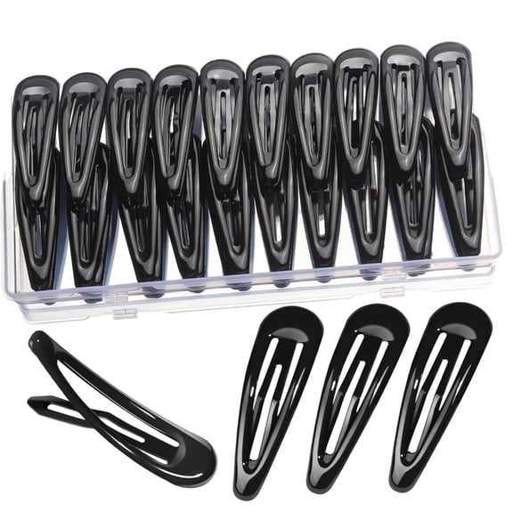 lanema Water Drop Hair Clip Unbreakable Metal Construction Smooth For Toddler
