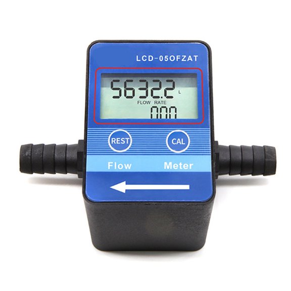 lanema Water Oil Flow Meter Hall Effect Sensors Flow Measuring Instrument Fluidmeter