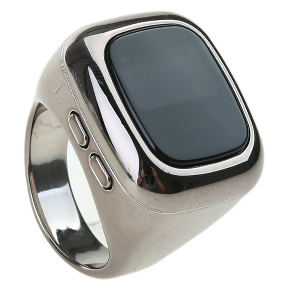 lanema Waterproof Prayer Reminder Tally Counter Finger Ring Digital Time Reminder OLED Display Screen for Muslims
