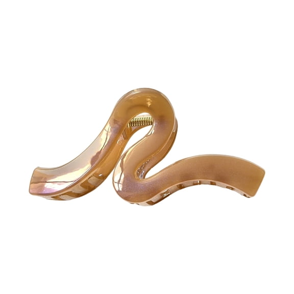 lanema Wavy Textured Finish Hair Accessory Strong Hair Clip Effortless Updos Solution
