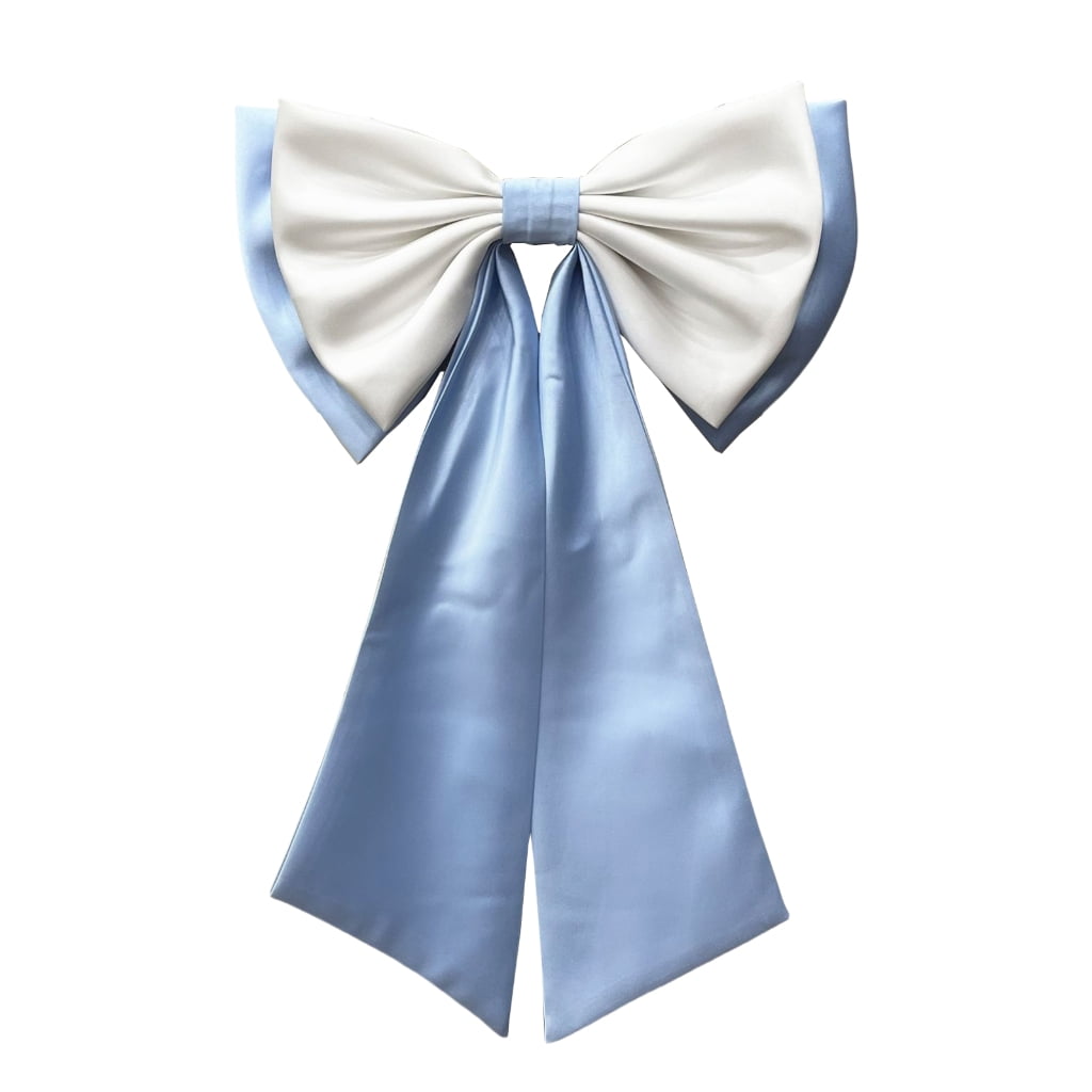 lanema Wedding Dress Bowknot Detachable Waist Ornament Bowknot for Stage Show Elegant