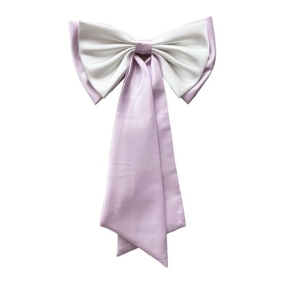 lanema Wedding Dress Bowknot Detachable Waist Ornament Bowknot for Stage Show Elegant