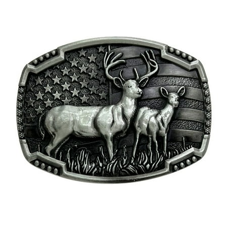 lanema Western Cowboy Gold/Silver Engraves Belt Buckle Teens Belt Buckle Replacement