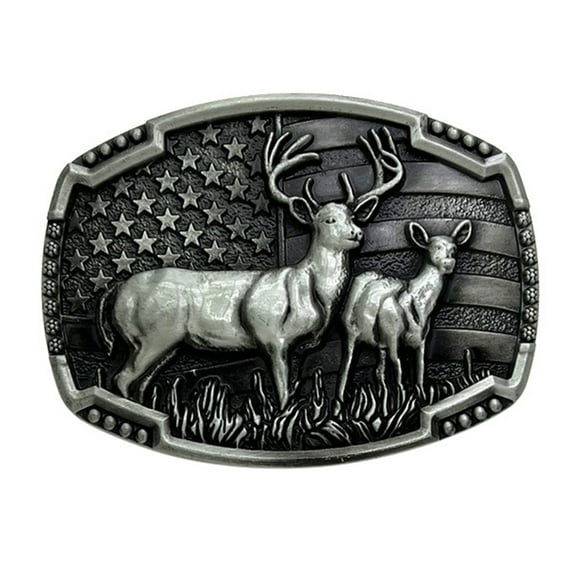 lanema Western Cowboy Gold/Silver Engraves Belt Buckle Teens Belt Buckle Replacement