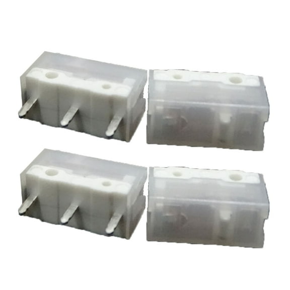 lanema White GM 8.0 Mouse Micro Switch 3 Pin 90 Million Clicks Life Left Right Button