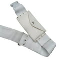 thumbnail image 1 of lanema White Waist Chain Waist Pack Studded Belt for Women Prom Banquet Club Party Waist Pack Stretchy for Daily Casual Wear, 1 of 20