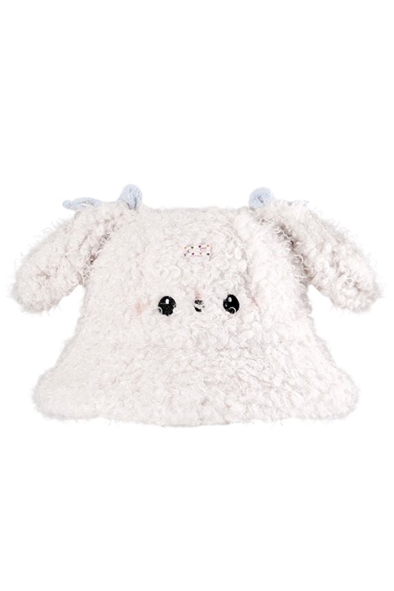 Winter Rabbit Ears Hat Windproof Fleece Beanies For Outdoor Activity Adults