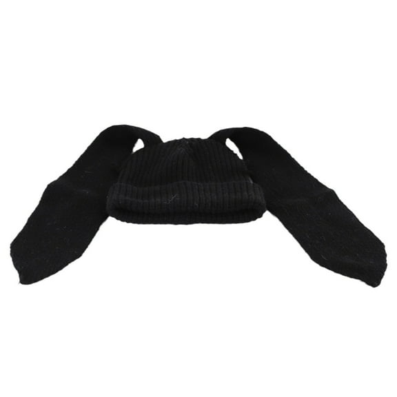lanema Winter Warm Knit Hat Ear Women Beanie Hat Outdoor Activity Accessories