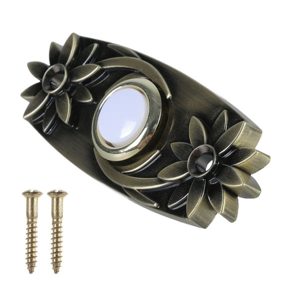 lanema Wiring Door Bells Push Button LED Lighted Doorbell Switches for Most Door Bells