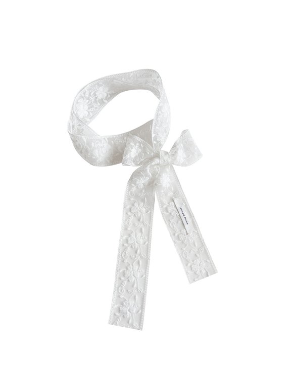 Women Narrow Long Scarf Trend Elegant Headwear for Women Girls Sophisticated