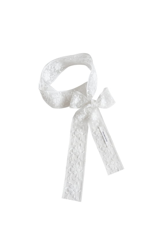 Women Narrow Long Scarf Trend Elegant Headwear for Women Girls Sophisticated