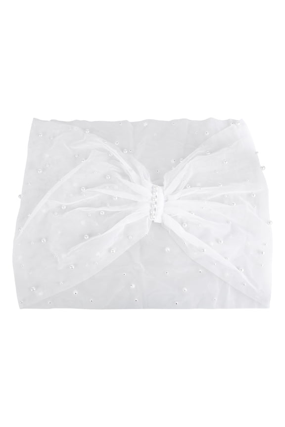 Women Proms Bridal Shawl Elegant Pearl Beads Sheer Shawl Sexy Sheer Shawl Shinning Shoulder Stole for Wedding Party