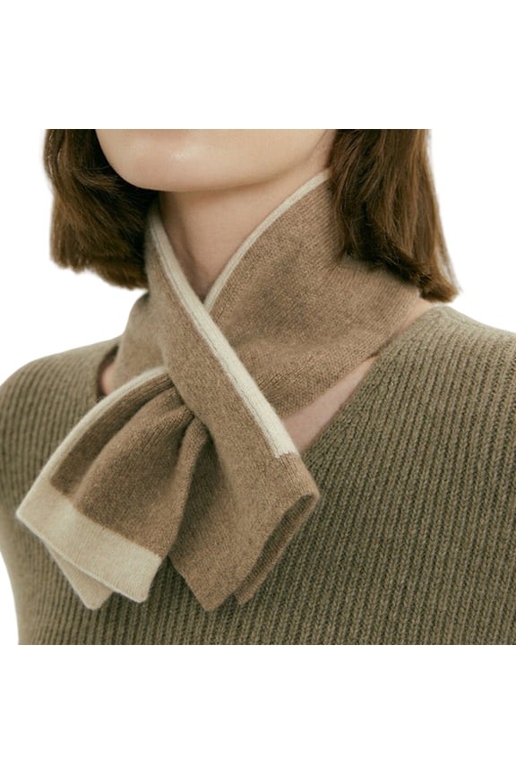 Women Warm Scarf Neck Gaiter Shawl Wrap Winter Accessories Indoor Neck Scarf