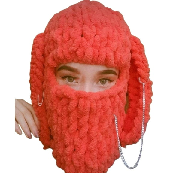 lanema Womens Knitted Hat Balaclava Winter Hats Lady Autumn Hat Beanie Hat Cap
