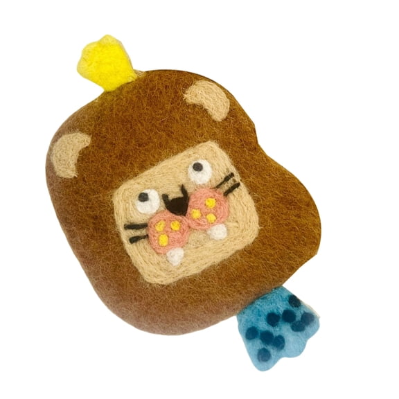 lanema Wool Felt Beverage Mats Collection Creative Shape Water Absorbent Pad