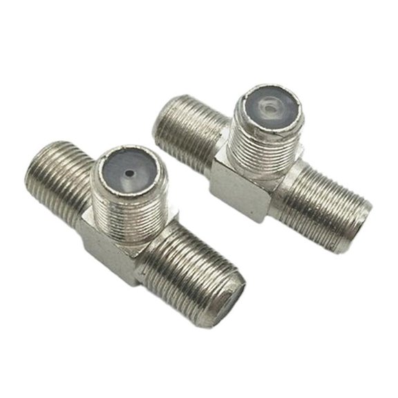 lanema Zinc Alloy F Type Coaxialed Adapter Connectors for Secure Connection in Cable and Satellite Installations