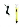 thumbnail image 1 of lanjingyi 3D Printing Pen, DIY Drawing Toy, Safe LCD Screen Compatible, Yellow, 1 of 6