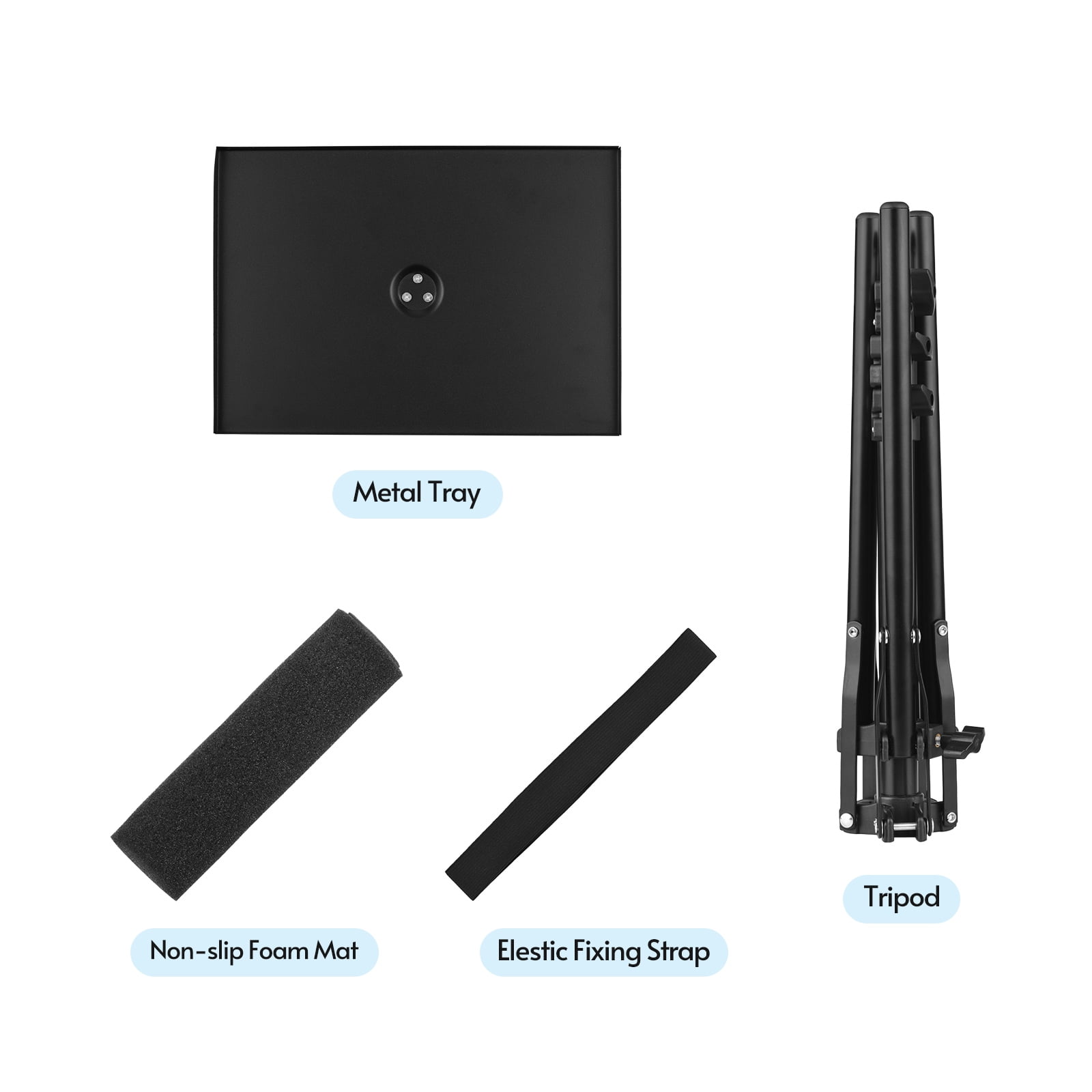 laptop tripod For Universal Laptop Projector Tripod Stand & Holder Aluminum Alloy Computer Projector Floor Stand 41-135cm/ 16-53in Ajudtable Height for Stage Studio Outdoor Use