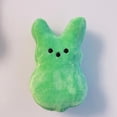 thumbnail image 1 of HaCpiu Emo Bunny Plush Easter Decor, 6" Green Mini Stuffed Animals Rabbit-shaped Cute Plushies, Easter Theme Decor Easter Gifts Birthday Gifts, 1 of 11