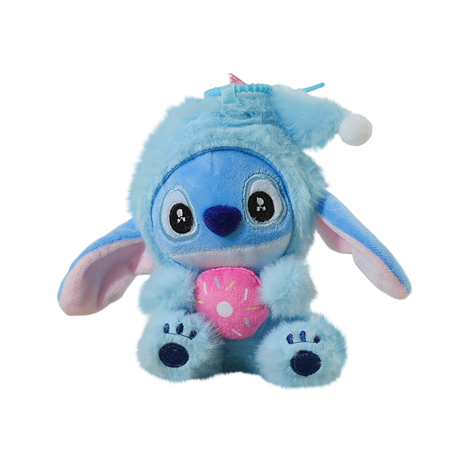Peluches Stitch Stuffed Animals, 6” Blue Can-dy Stitch Plush Figure Toys, Stitch Collectible & Cute Plushies, Awesome Christmas Birthday Halloween Gifts