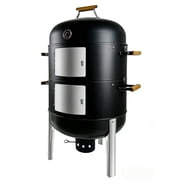 laraVist 20.5 Inch BBQ Smoker and Grill Combo for Outdoor Cooking