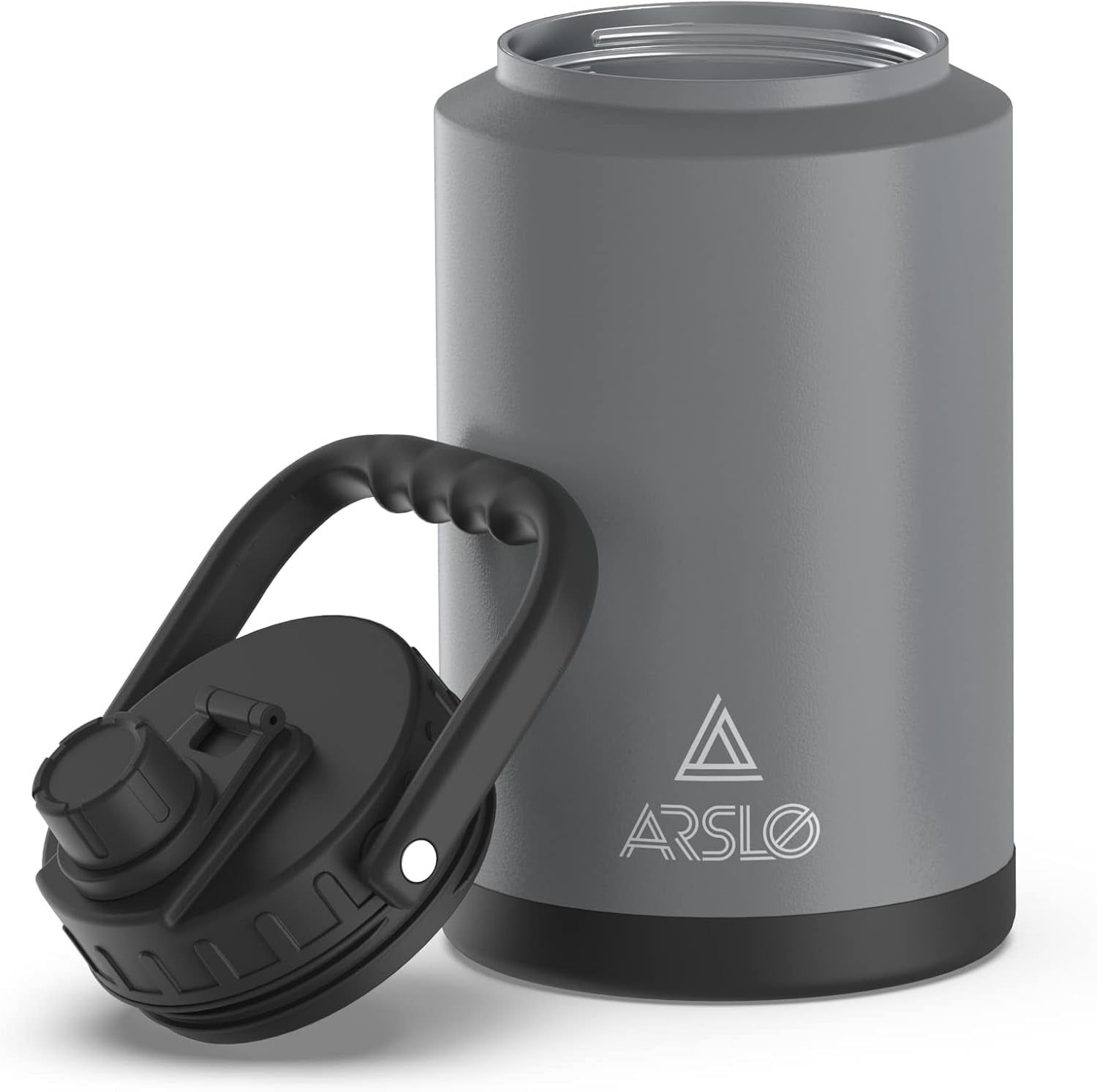 large Insulated Water Jug With Handle, One Gallon Insulated Water Bottle, 1 Gallon Stainless Steel Water Jug