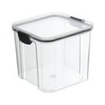 large food storage containers with lids Snug Fit NonToxic for Kitchen