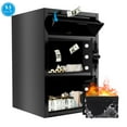 thumbnail image 1 of 9.5 Cubic Feet Depository Safe Box, Drop Safe Fireproof with Deposit Slot, Security Cash Safe for Home, Office, Hotel, Restaurant, 1 of 7