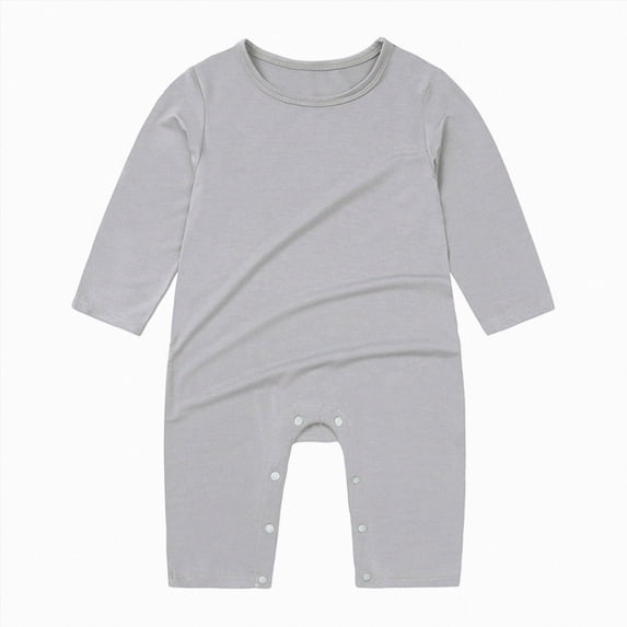 larppty Baby Boy Girl Soft Thermal Long Sleeve One-piece Baby Pajamas Romper Jumpsuit Coveralls