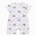 thumbnail image 1 of larppty Baby Clothes Unisex Newborn Baby Boy Summer Outfit Romper Jumpsuit Cute Infant Clothes, 1 of 3