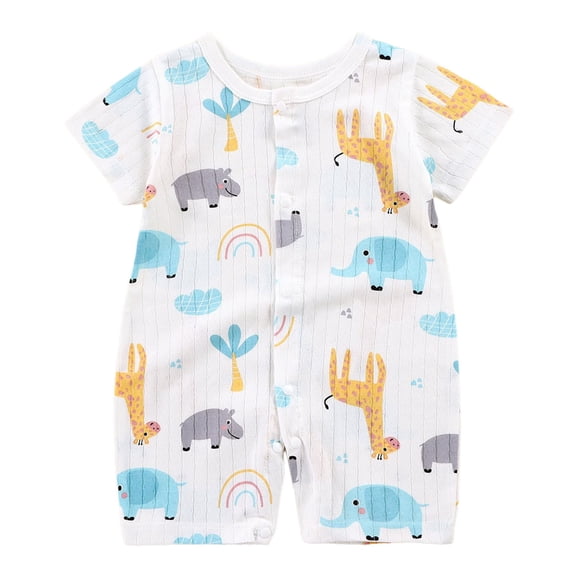 larppty Baby Kimono Robe Cotton Yarn Bodysuit Romper Japanese Pajamas (Yellow,0-6 Months)