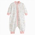thumbnail image 1 of larppty Baby Sleep Sack with Legs Infant Sleepsuit Newborn Long Sleeve Wearable Blanket for Boys Girls, 1 of 7