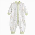 thumbnail image 1 of larppty Baby Sleep Sack with Legs Infant Sleepsuit Newborn Long Sleeve Wearable Blanket for Boys Girls, 1 of 6