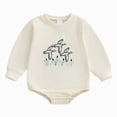 thumbnail image 1 of larppty Duck Baby Clothes Duck Reindeer Embroidery Sweatshirt Romper Farm Baby Boy Hunting Outfit Infant Boys Fall Clothes, 1 of 4