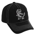 thumbnail image 1 of larppty Embroidered Baseball Hats for Boys Girls (Black,3-8 Years), 1 of 4