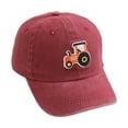 thumbnail image 1 of larppty Embroidered Farm Tractor Hats for Boys Girls (Red,One Size), 1 of 5