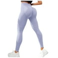 thumbnail image 1 of larppty Seamless Workout Leggings for Women Butt Lifting Hidden Scrunch Leggings High Waisted Gym Yoga Impact Pants（Light Purple，XXL）, 1 of 2