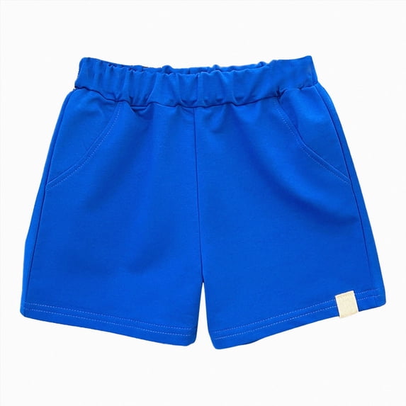 larppty Toddler Boy Sports Shorts Boys Athletic Basketball Shorts Mesh Summer Clothes (Z03-Blue, 2-3 Years)