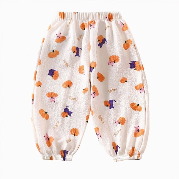 larppty Toddler Girls Long Harem Pants Baby Baggy Trousers Bloomers