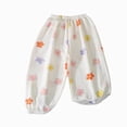 thumbnail image 1 of larppty Toddler Girls Long Harem Pants Baby Baggy Trousers Bloomers, 1 of 3