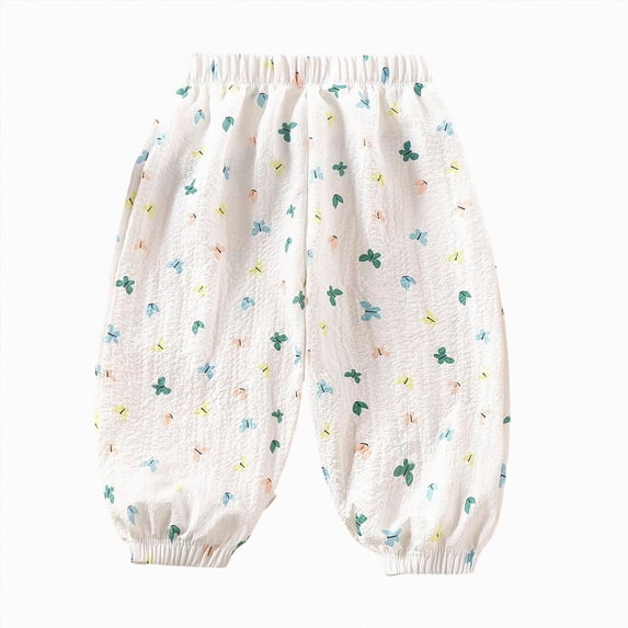 larppty Toddler Girls Long Harem Pants Baby Baggy Trousers Bloomers