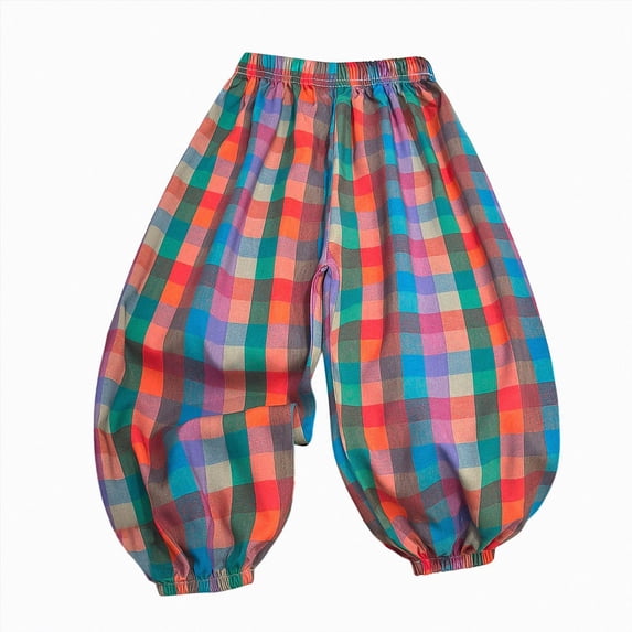 larppty Toddler Girls Long Harem Pants Baby Baggy Trousers Bloomers