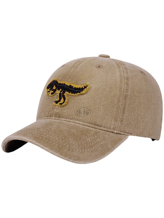 Tyrannosaurus T-Rex Dinosaur Hats for Boys Girls (Brown,One Size)