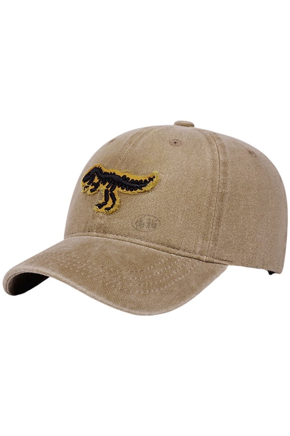 Tyrannosaurus T-Rex Dinosaur Hats for Boys Girls (Brown,One Size)