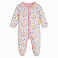 thumbnail image 1 of larppty Unisex Baby Cotton Multi-Pieces Layette Set Infants Long Sleeve Bodysuits Pants Shirts Gift Set Pack, 1 of 6