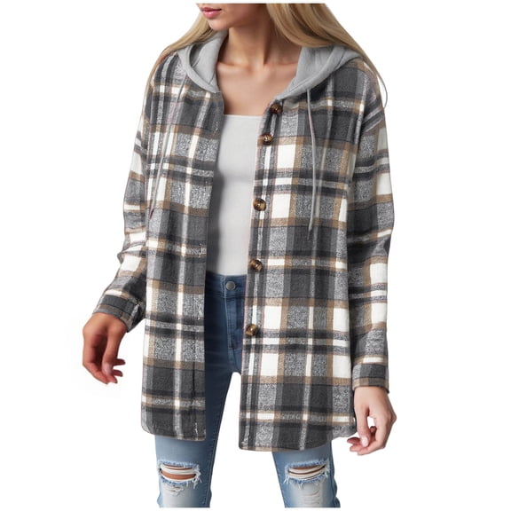 larppty Women's Faux Suede Cropped Jacket Casual Lightweight Fall Fashion 2025 Winter Coats Outerwear Trendy Clothes (Brown, S)