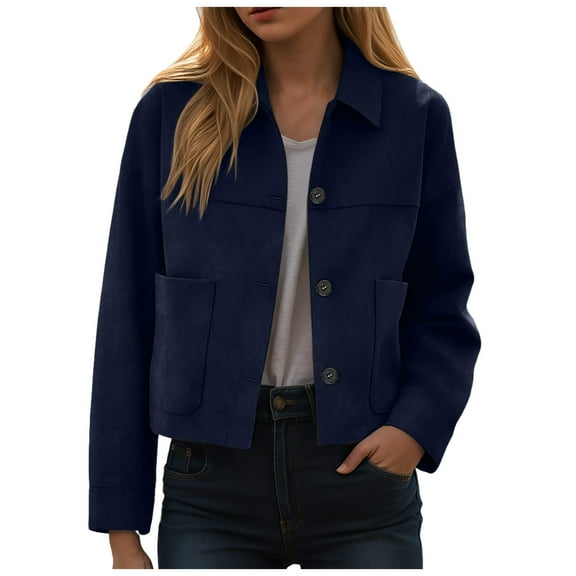 larppty Women's Quilted Lightweight Jackets Casual Puffer Jacket Warm Winter Bomber Coats Oversized Zip Up Outerwear with Pockets (Black, L)